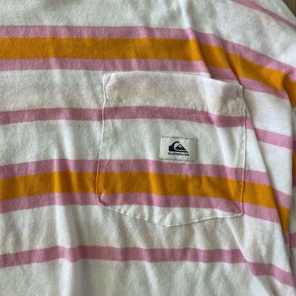 Quiksilver striped longsleeve top (size small) - Picture 2 of 4